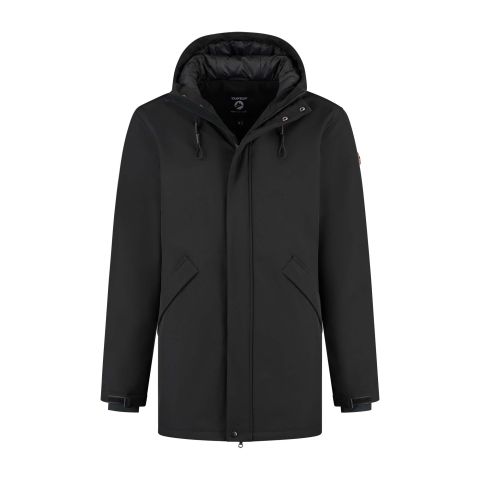 Travelin Enok - Softshell jas - Zwart