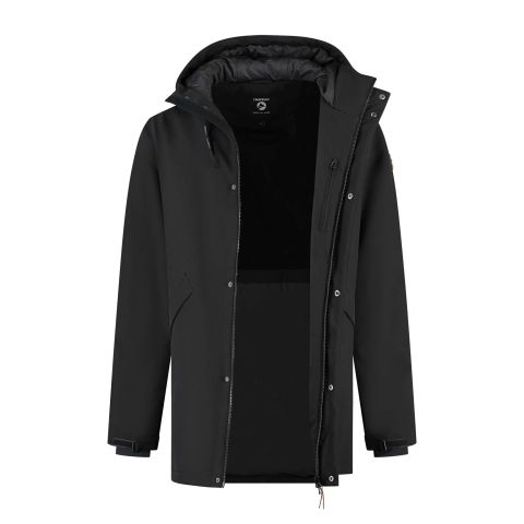 Travelin Enok - Softshell jas - Zwart