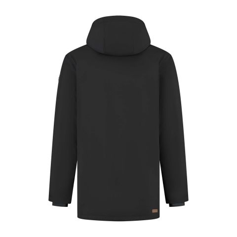 Travelin Enok - Softshell jas - Zwart