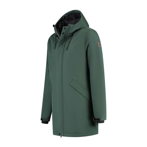 Travelin Enok - Softshell jas - Donkergroen