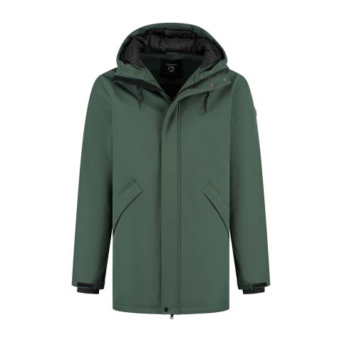 Travelin Enok - Softshell jas - Donkergroen