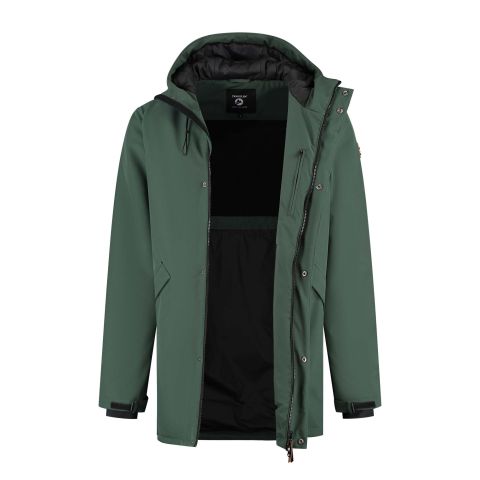 Travelin Enok - Softshell jas - Donkergroen