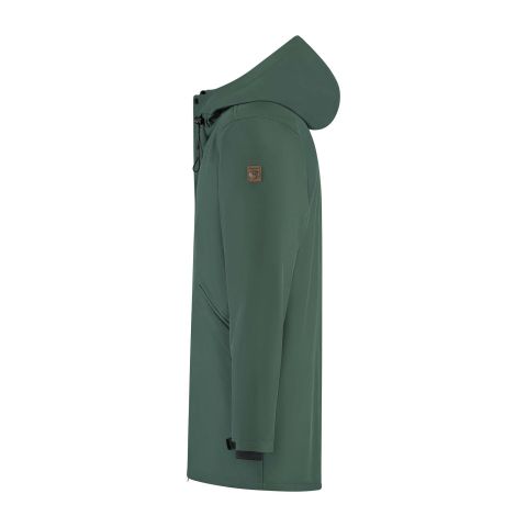 Travelin Enok - Softshell jas - Donkergroen