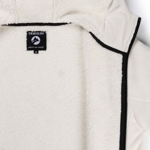 Travelin Kirsten - Fleecevest - Off white