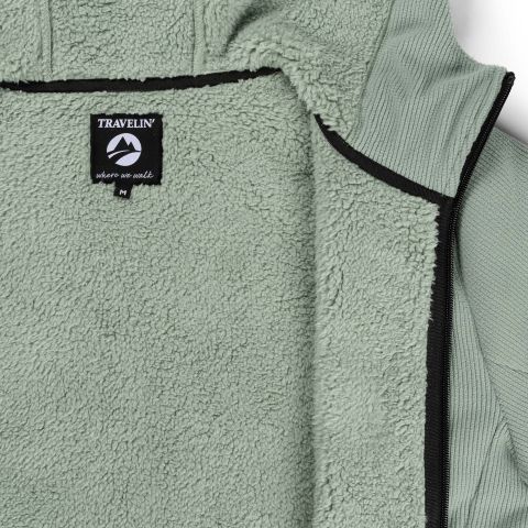 Travelin Kirsten - Fleecevest - Groen