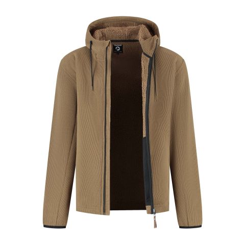 Travelin Karlson - Fleecevest - Bruin