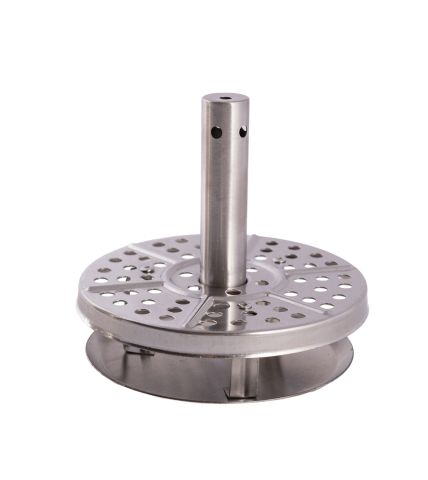 RedFire Volcano Pellet - Tafelhaard S - Zilver - RVS - 18,7x14x18,7 cm