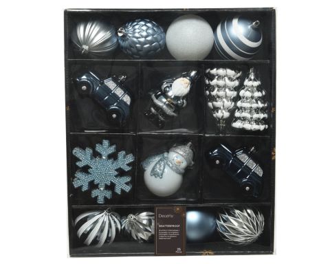 Decoris - Kerstballen mix - Multi