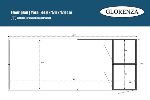 Glorenza - Kattenren met sluis - Antraciet