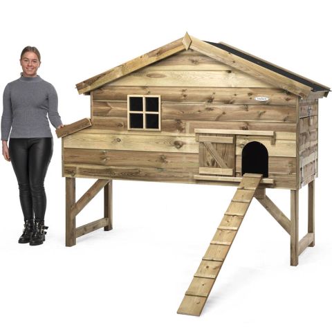 Voldux Jasper XL - Kippenhok - 204x90x165 cm
