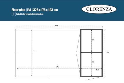 Glorenza Evi - Kattenren met sluis - Antraciet