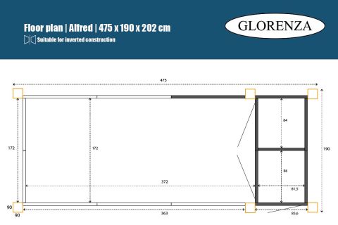 Glorenza Alfred - Kattenren met sluis - Antraciet