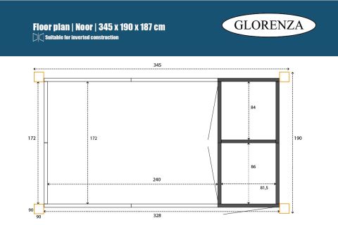 Glorenza Noor - Kattenren met sluis - Antraciet