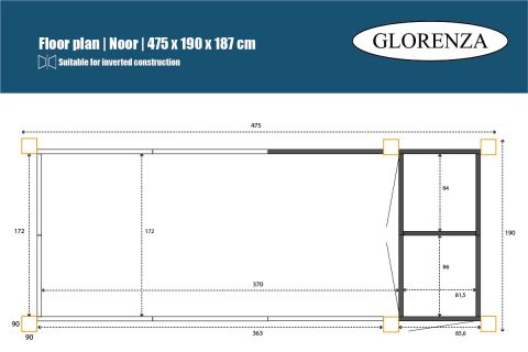 Glorenza Noor - Kattenren met sluis - Antraciet
