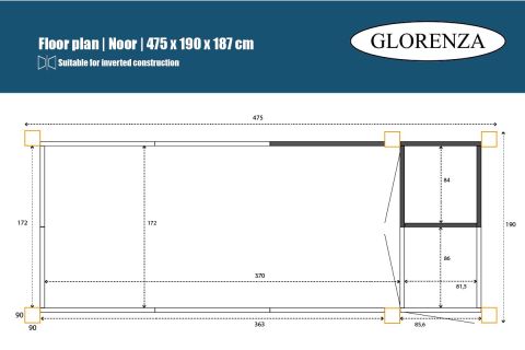 Glorenza Noor - Kattenren - Antraciet