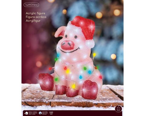Lumineo Varkentje - LED figuur
