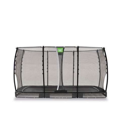 Exit Allure Classic - Inground trampoline - 214 x 366 cm x 2 cm - Zwart - Rechthoekig