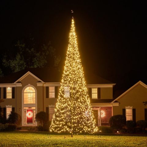 Fairybell Luminous Switch - Vlaggenmast kerstboom - 6 meter