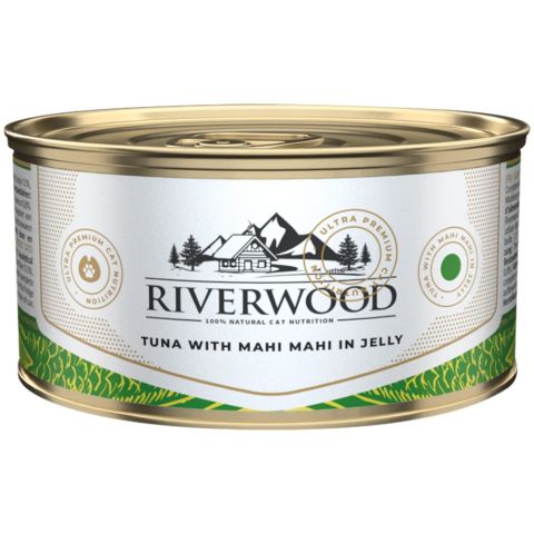 Riverwood - Kattenvoer - Goudmakreel - Tonijn - 85 gram