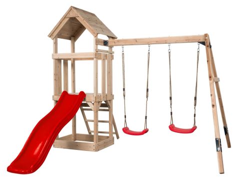 Swing King Noa - Speeltoestel - Rood