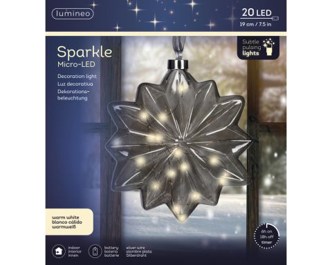 Lumineo LED Bloem - Hanglamp