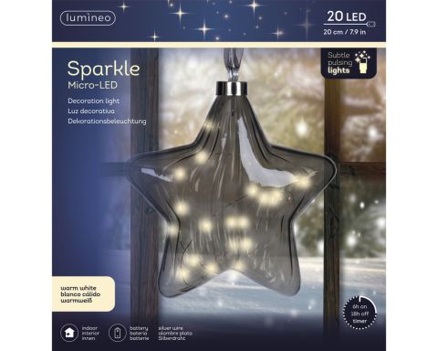 Lumineo LED Ster - Hanglamp