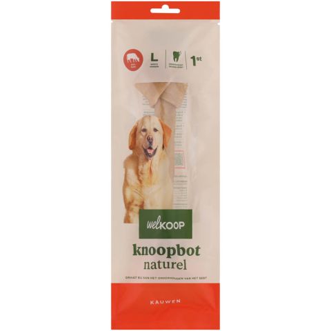 Welkoop - Knoopbot - Naturel - Rund - 1 stuk