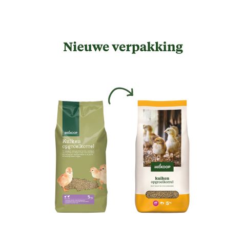Welkoop Opgroeikorrel - Kuikenvoer - 5 kg