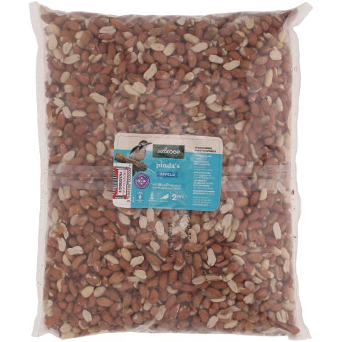 Welkoop Gepelde Pinda's - Tuinvogelvoer - 2 kg