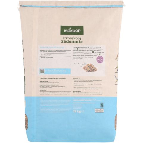 Welkoop - Strooivoer met Zaden - Tuinvogelvoer - 12 kg