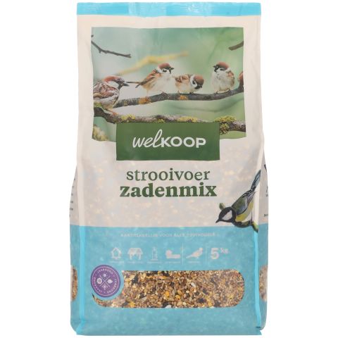Welkoop - Strooivoer met Zaden - Tuinvogelvoer - 5 kg
