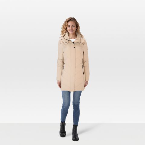 Veleste Zoe - Jas - Zand