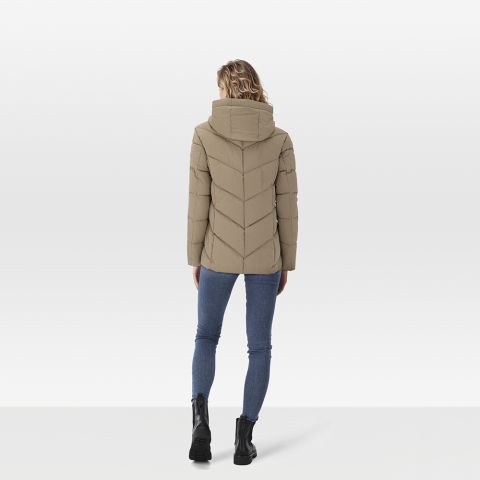 Veleste Gwen - Jas - Taupe