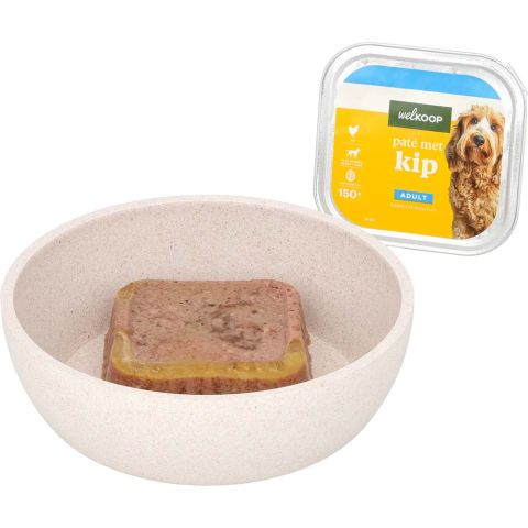 Welkoop Paté  - Hondenvoer - Kip - 150 gram