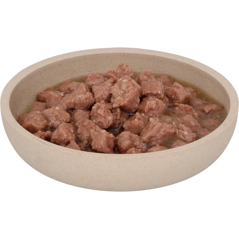 Welkoop Blik Brokjes in Saus - Kattenvoer - Kip - Rund - 400 gram