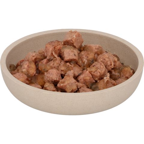 Welkoop Blik Brokjes in Gelei - Kattenvoer - Kip 400 gram