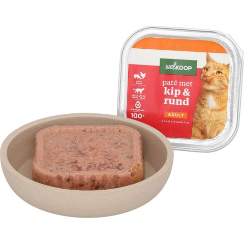 Welkoop Pate - Kattenvoer - Kip 100 gram