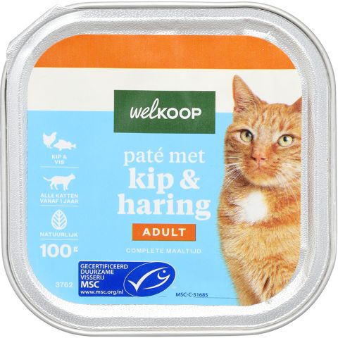 Welkoop Pate - Kattenvoer - Kip 100 gram