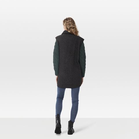 Veleste Annelien - Gilet - Zwart