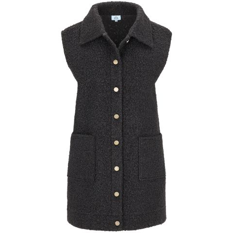 Veleste Annelien - Gilet - Zwart