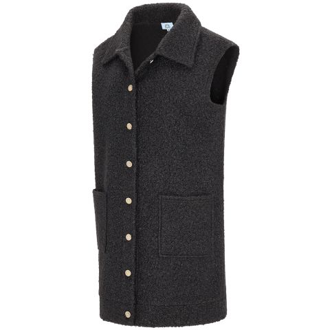 Veleste Annelien - Gilet - Zwart