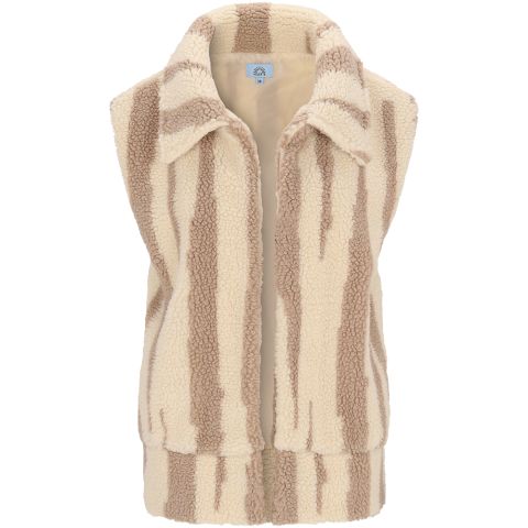 Veleste Jacky - Gilet - Zand