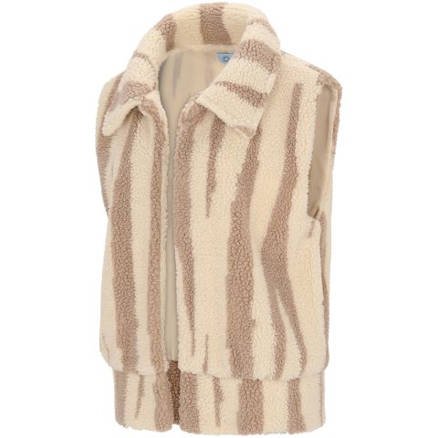 Veleste Jacky - Gilet - Zand