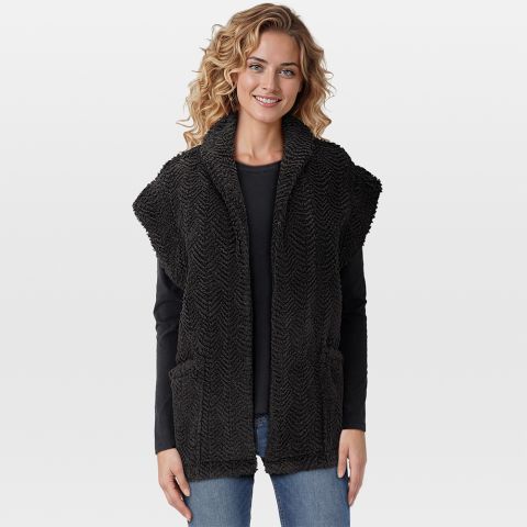 Veleste Grace - Gilet - Zwart