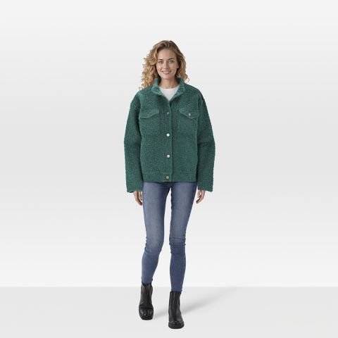Veleste Lotte - Vest - Groen