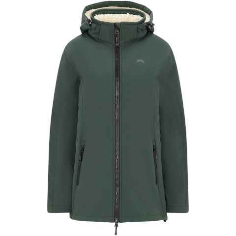 Veleste Teddie - Softshell jas - Donkergroen