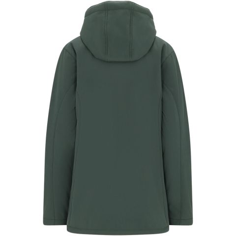 Veleste Teddie - Softshell jas - Donkergroen