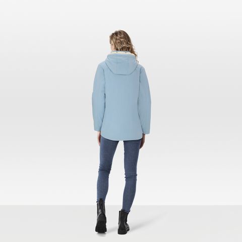 Veleste Teddie - Softshell jas - Lichtblauw