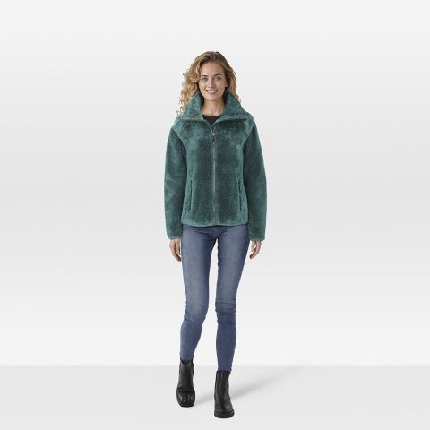 Veleste Coco - Vest - Donkergroen