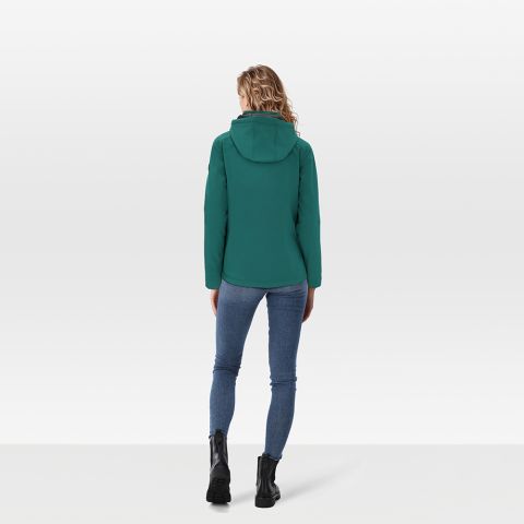 Veleste Senna - Softshell jas - Donkergroen